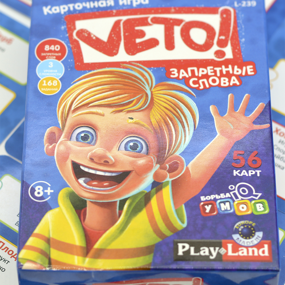 Настольная карточная игра Play Land Вето - Veto - фото 4