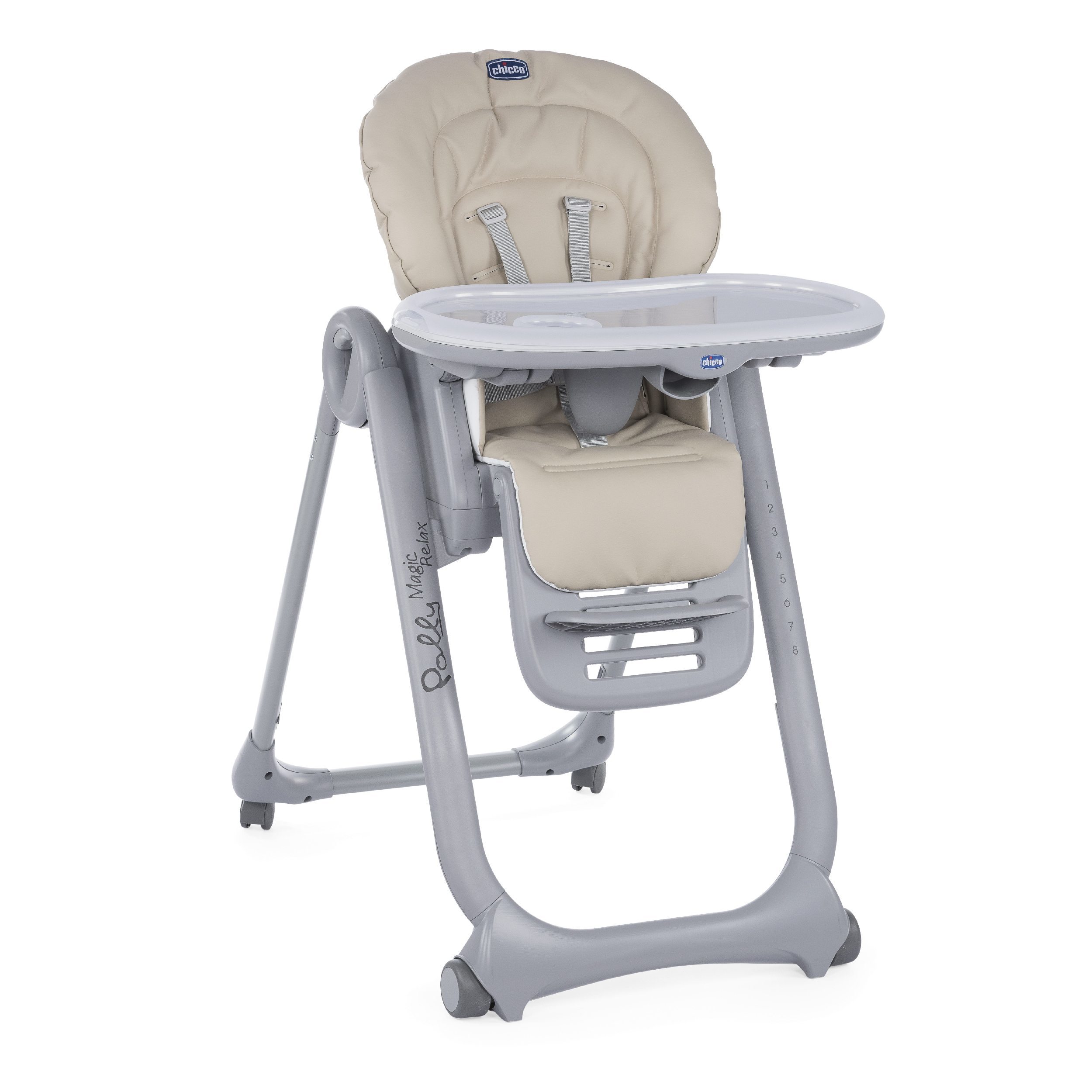 Стульчик Chicco Polly Magic Relax Beige - фото 1