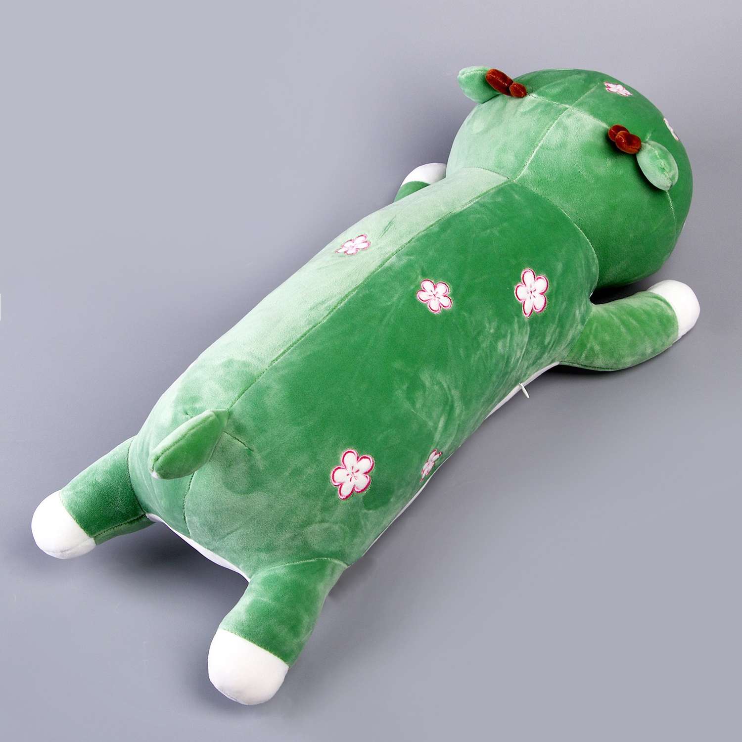 Мягкая игрушка Sima-Land подушка «Оленёнок» 60 см цвет зелёный - фото 7
