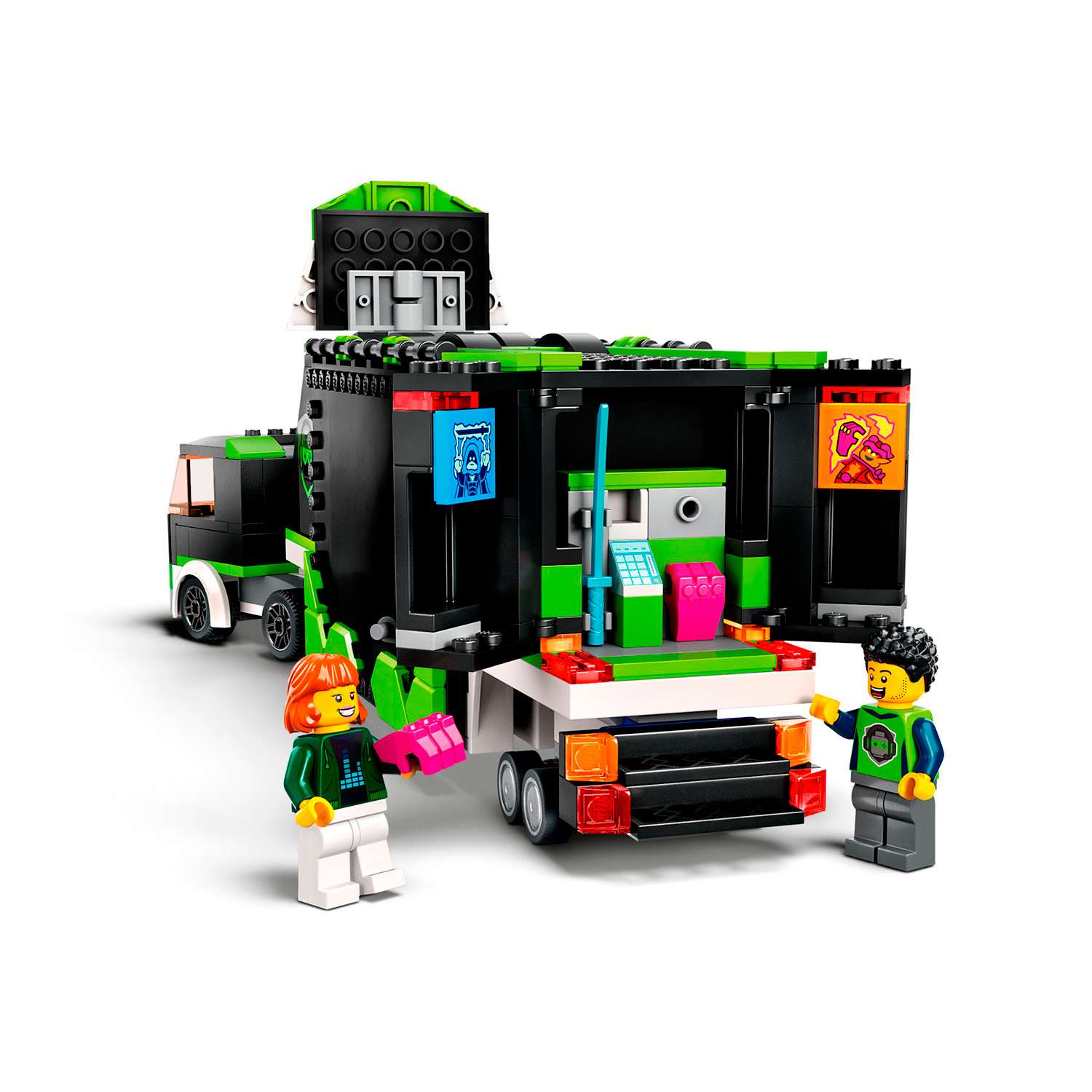 Конструктор детский LEGO City Грузовик для игрового турнира 60388 - фото 2