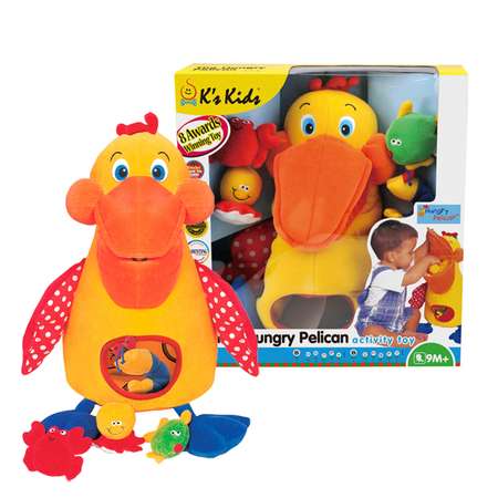 Голодный пеликан K's Kids с игрушками