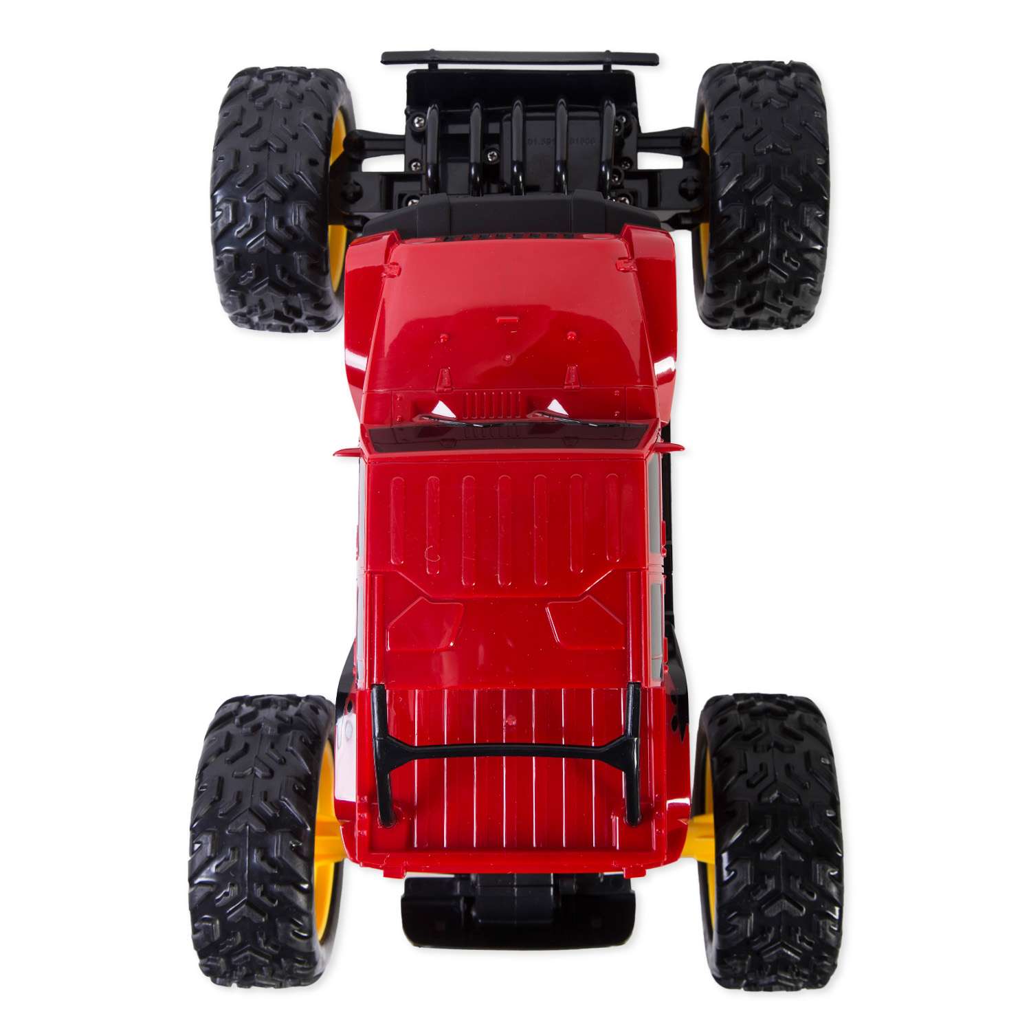 Машинка р/у Rastar ROCK CRAWLER ACTION 1:18 красная - фото 9