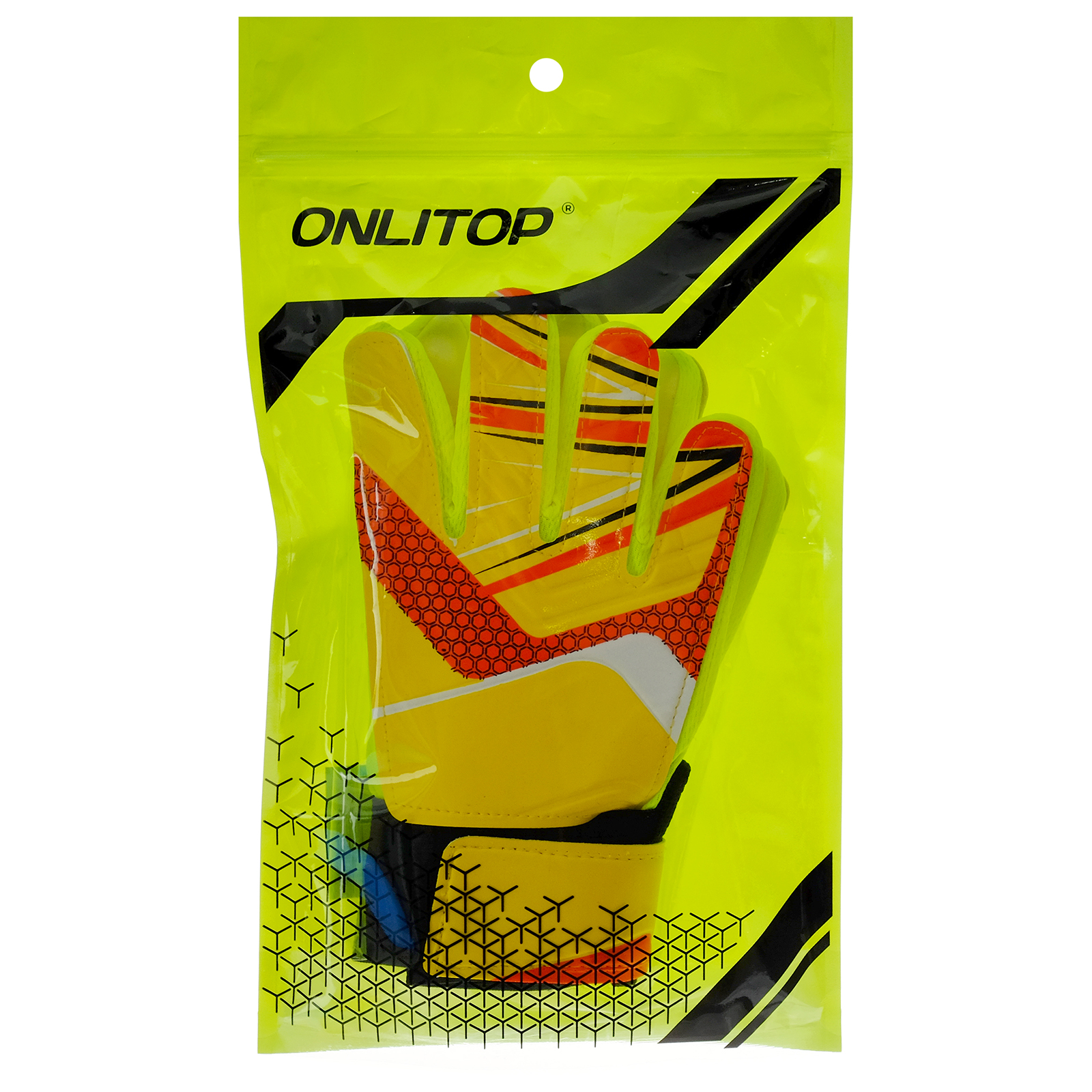 Перчатки ONLITOP вратарские размер 5 - фото 3