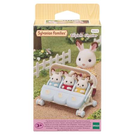 Набор Sylvanian Families Коляска для тройняшек 5533