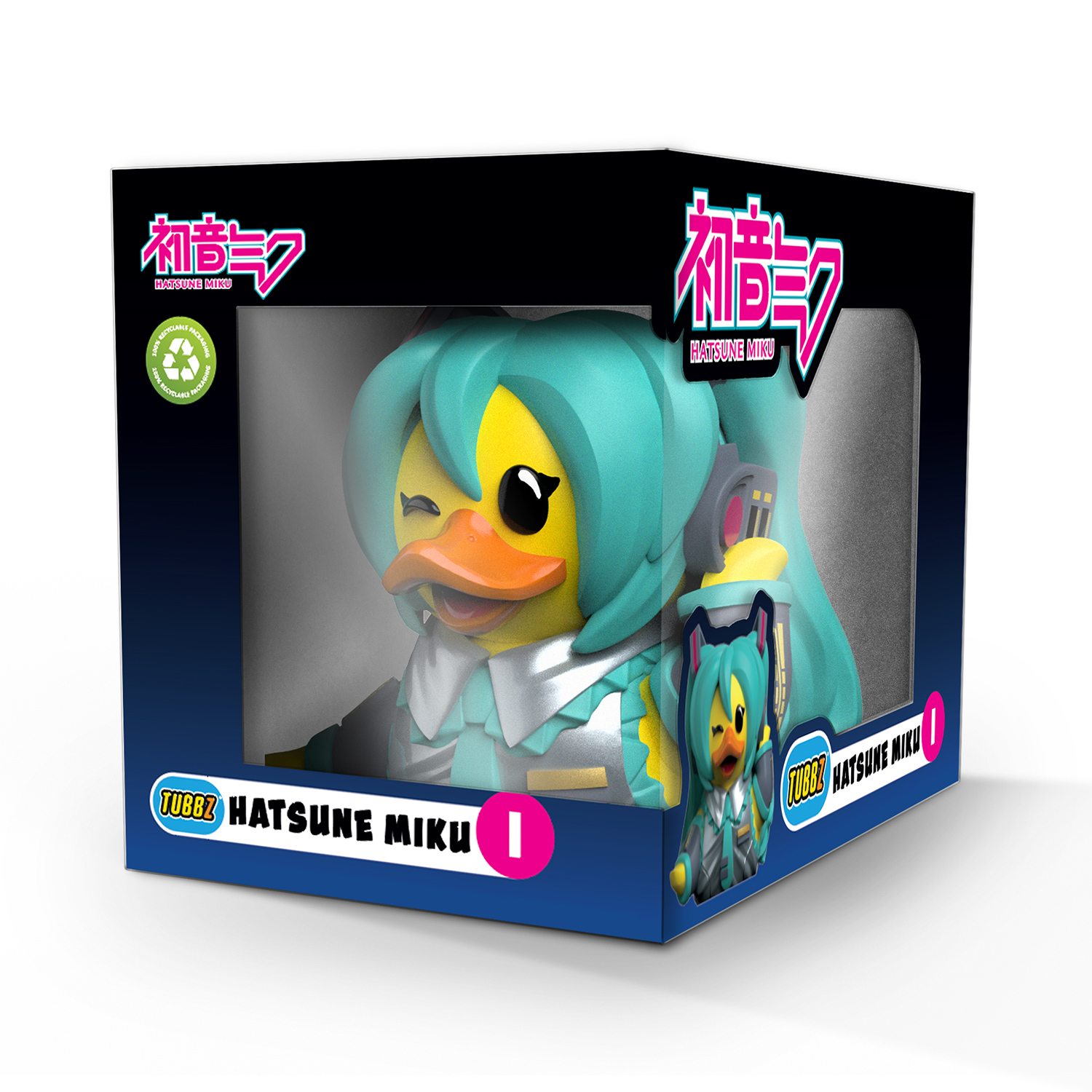 Фигурка Hatsune Miku Утка Tubbz Boxed Edition без ванны - фото 2