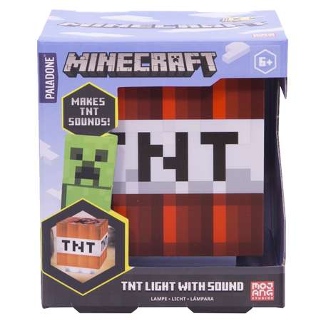 Светильник настольный PALADONE Minecraft TNT Light with Sound