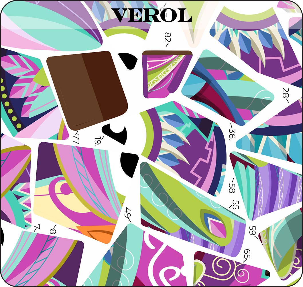 Набор для творчества VEROL Сова рисуем наклейками по номерам - фото 9
