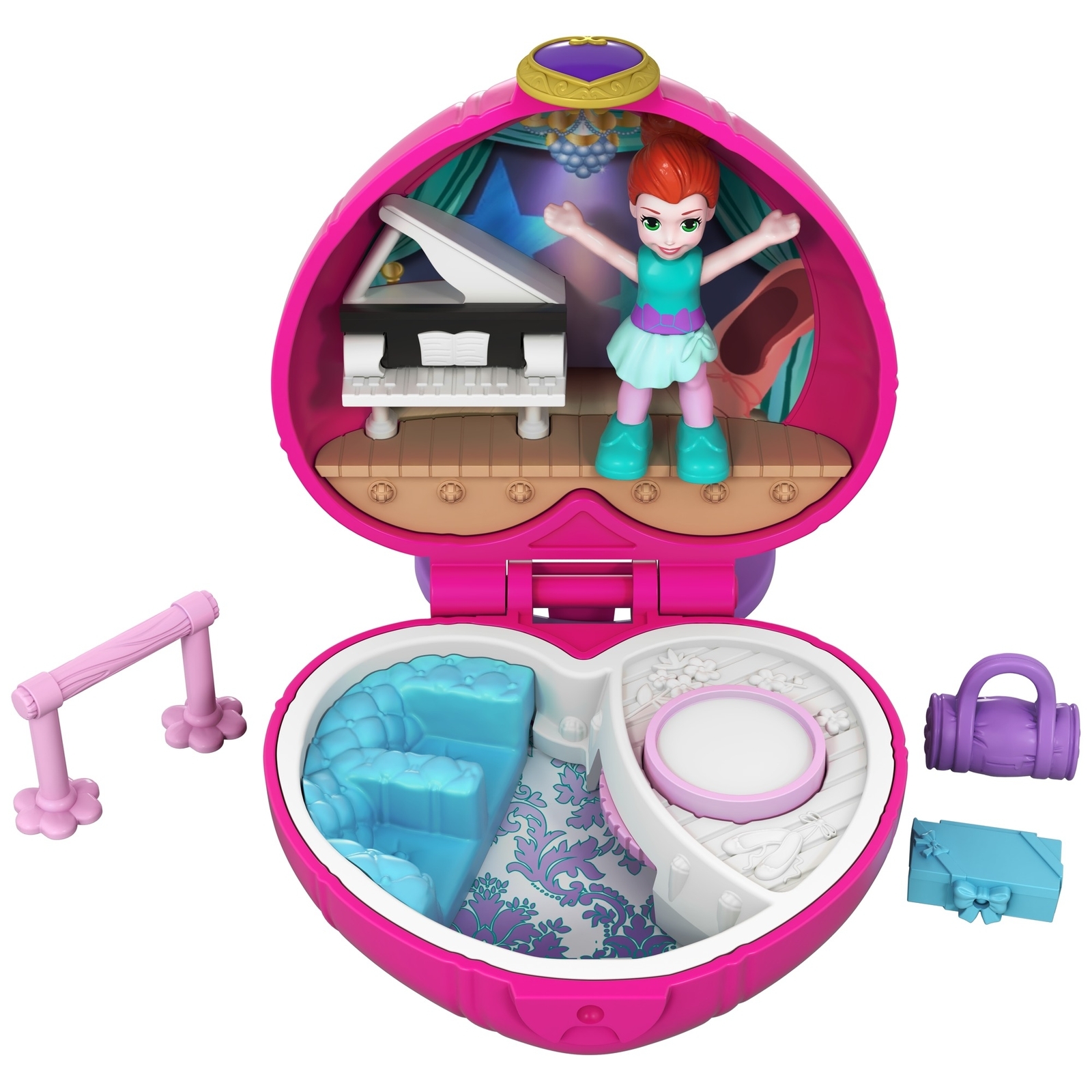 Набор игровой POLLY POCKET 6 компактный FWN41 FRY29 - фото 1