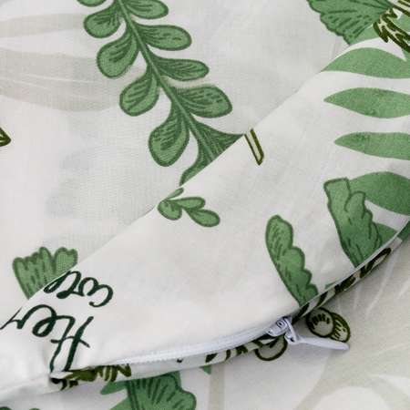 Подушка для беременных AmaroBaby Exclusive Soft Collection U образная 340х35 см Папоротники