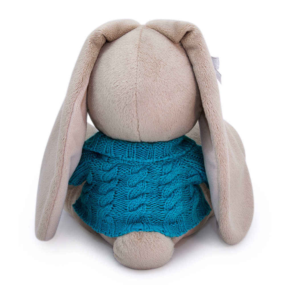 Мягкая игрушка BUDI BASA Зайка Ми в голубом свитере 18 см SidS-345 - фото 2