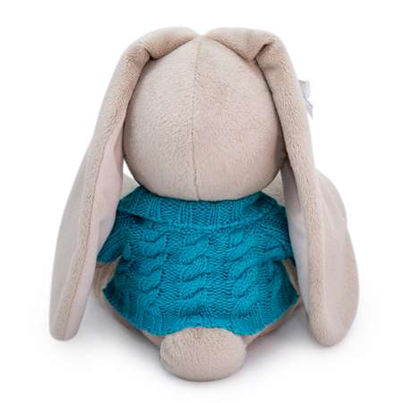 Мягкая игрушка BUDI BASA Зайка Ми в голубом свитере 18 см SidS-345