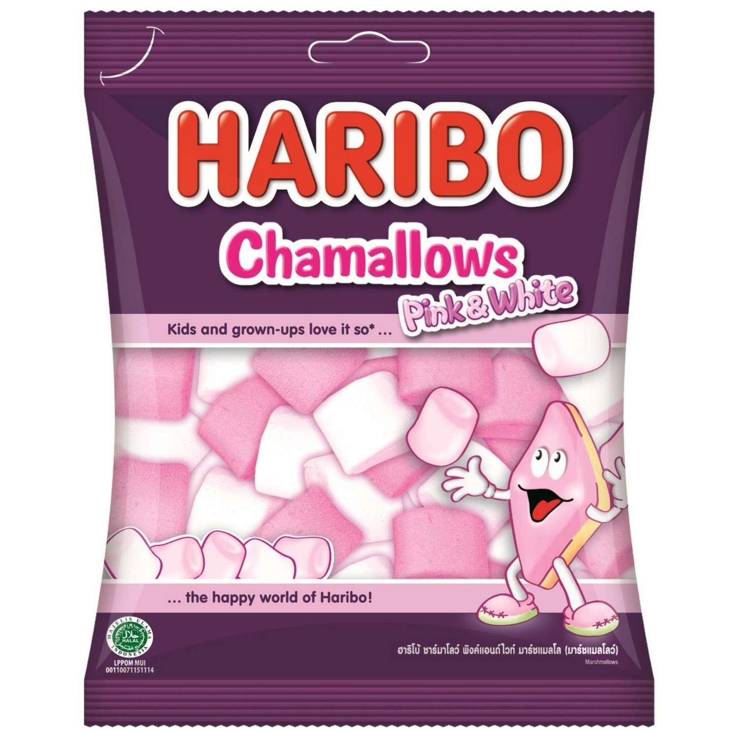 Конфеты пастильные HARIBO Pink and White 150г - фото 1