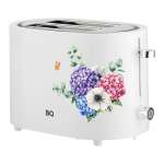 Тостер BQ T1003 WHITE FLOWERS