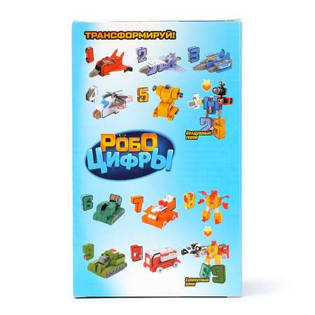 Трансформер WOOW TOYS Робо цифры 7