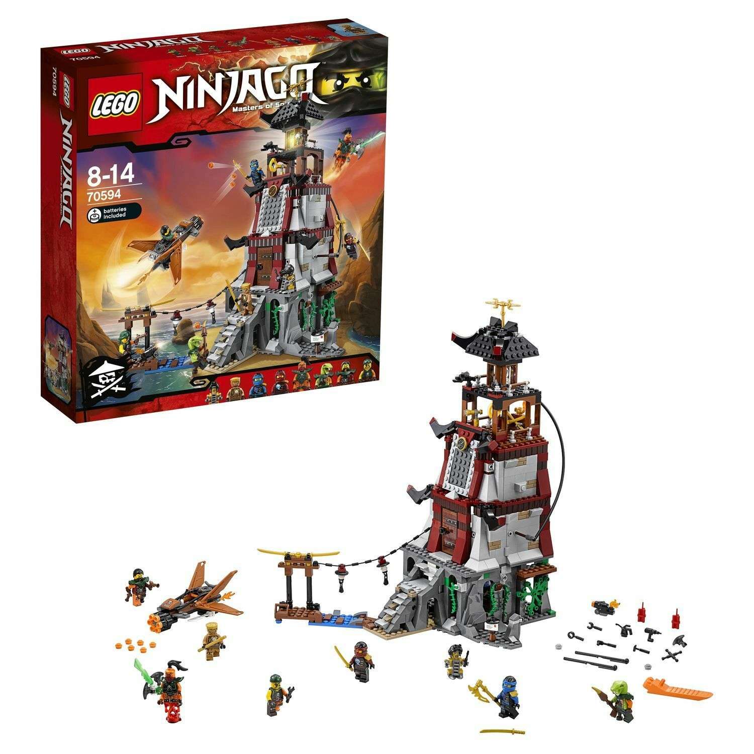Конструктор LEGO Ninjago Осада маяка (70594) - фото 1