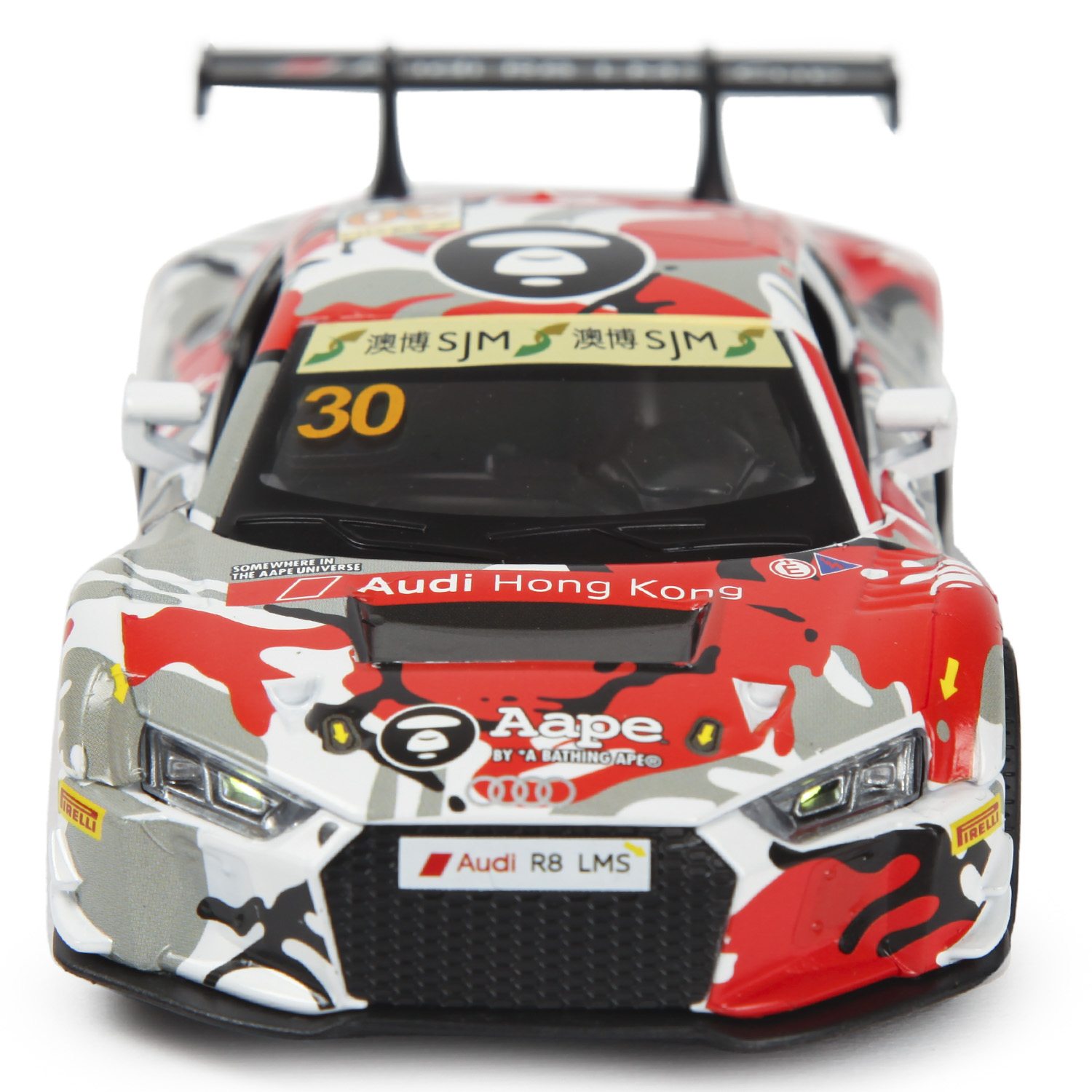 Автомобиль Mobicaro Audi R8 LMS 2015 DTM 1:32 инерционный 664992(N) - фото 7