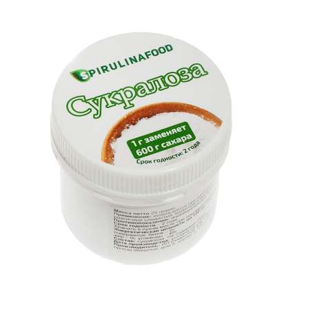 Сахарозаменитель Spirulinafood сукралоза 25 г