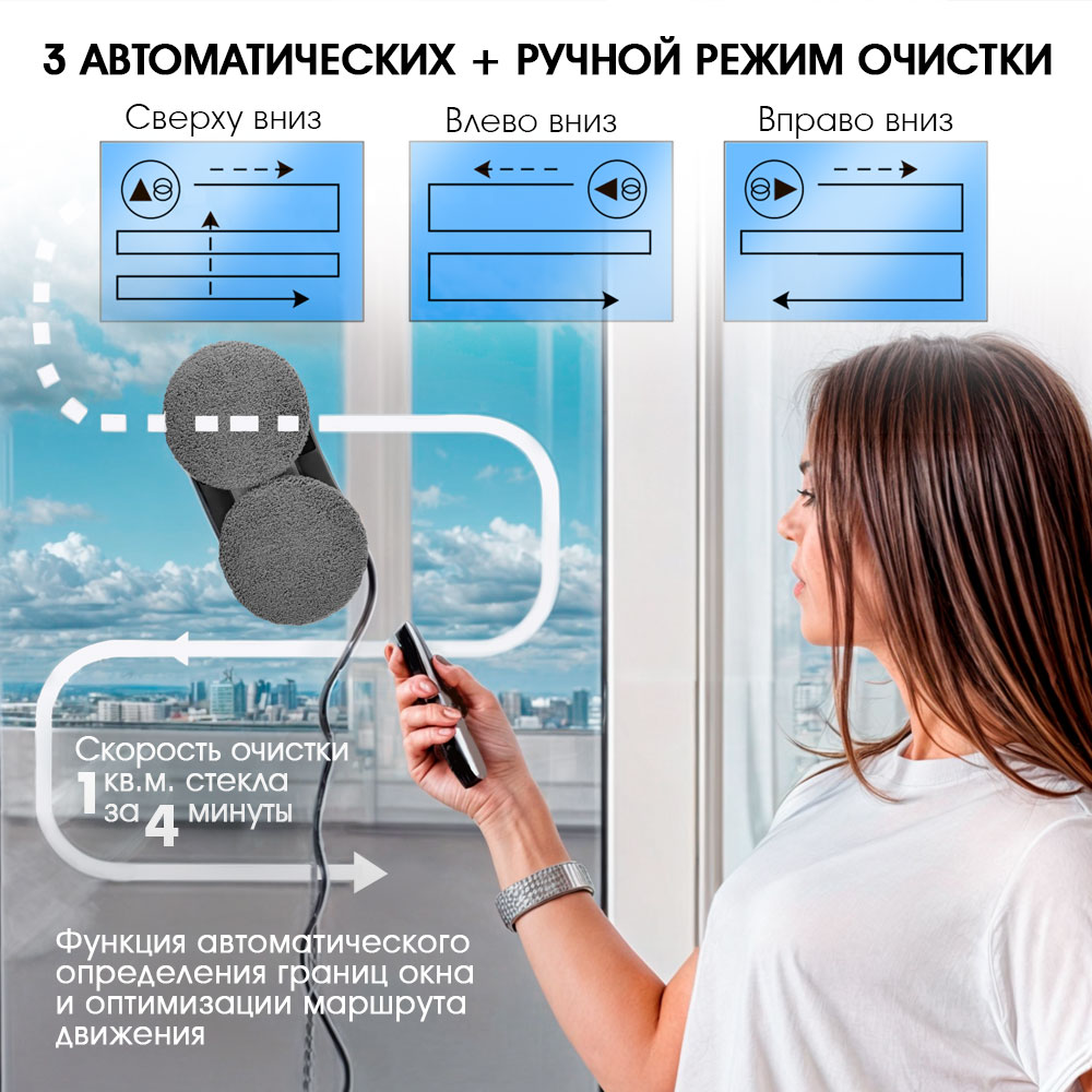 Робот-мойщик окон ENDEVER SKYCLEAN-100 - фото 6