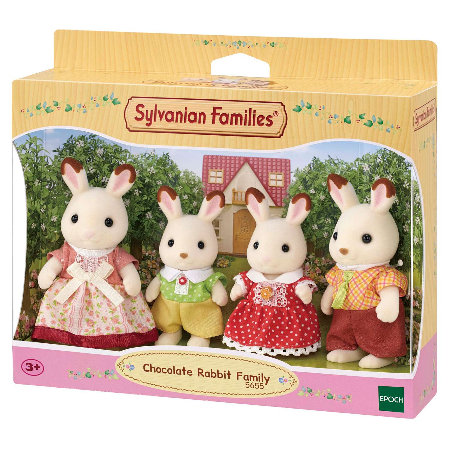 Набор Sylvanian Families Семейство шоколадных кроликов 5655 купить по цене  13490 ₸ в интернет-магазине Детский мир