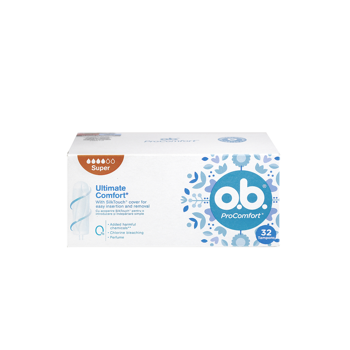 Тампоны гигиенические женские o.b. Pro Comfort Super Tampons / Супер защита 32 шт - фото 3