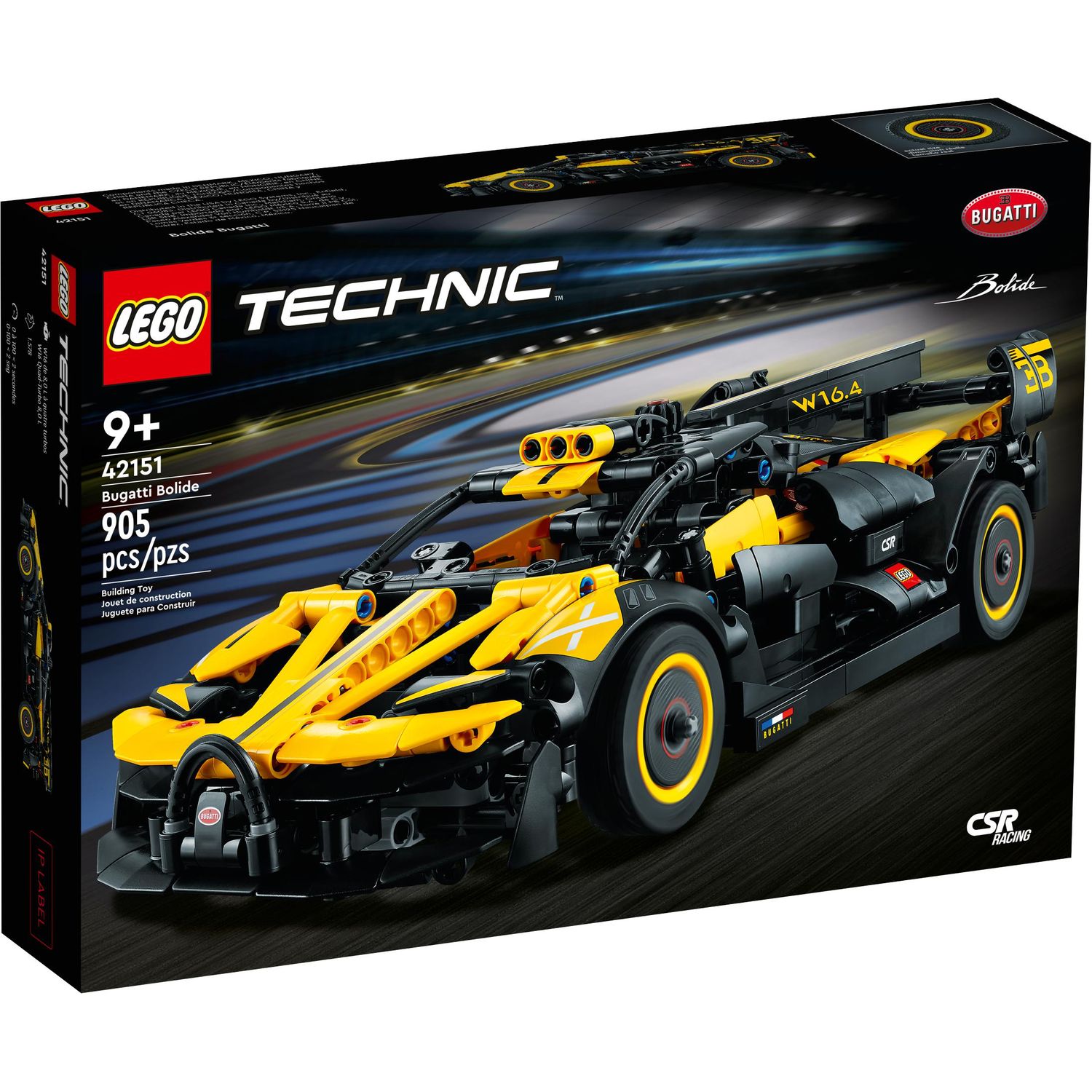 Конструктор LEGO Technic 42151 Бугатти Болид