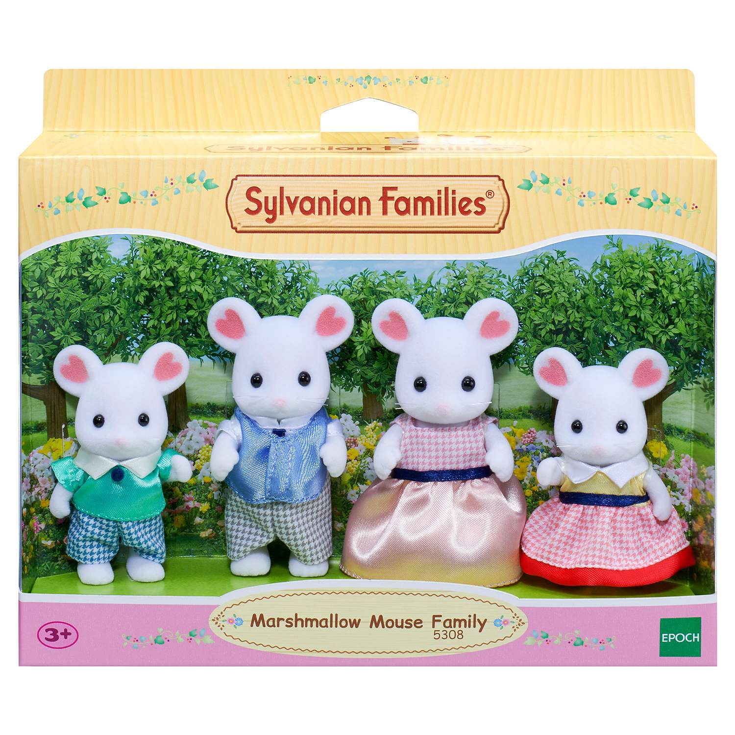 Набор Sylvanian Families Семья зефирных мышек 5308 - фото 3