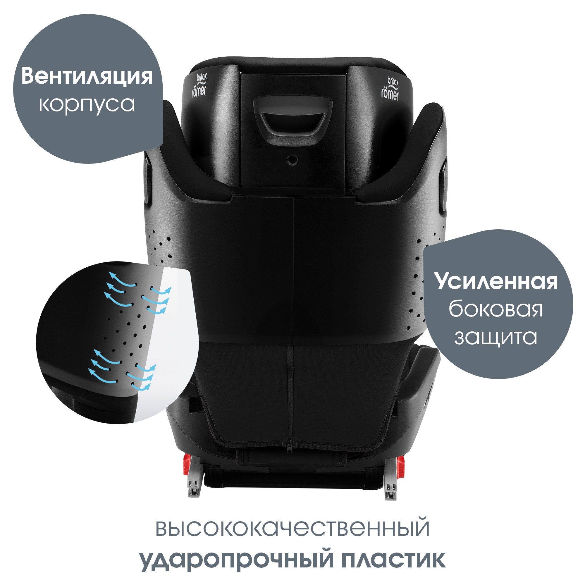 Детское автокресло Britax Roemer Kidfix M i-Size Cosmos Black - фото 8