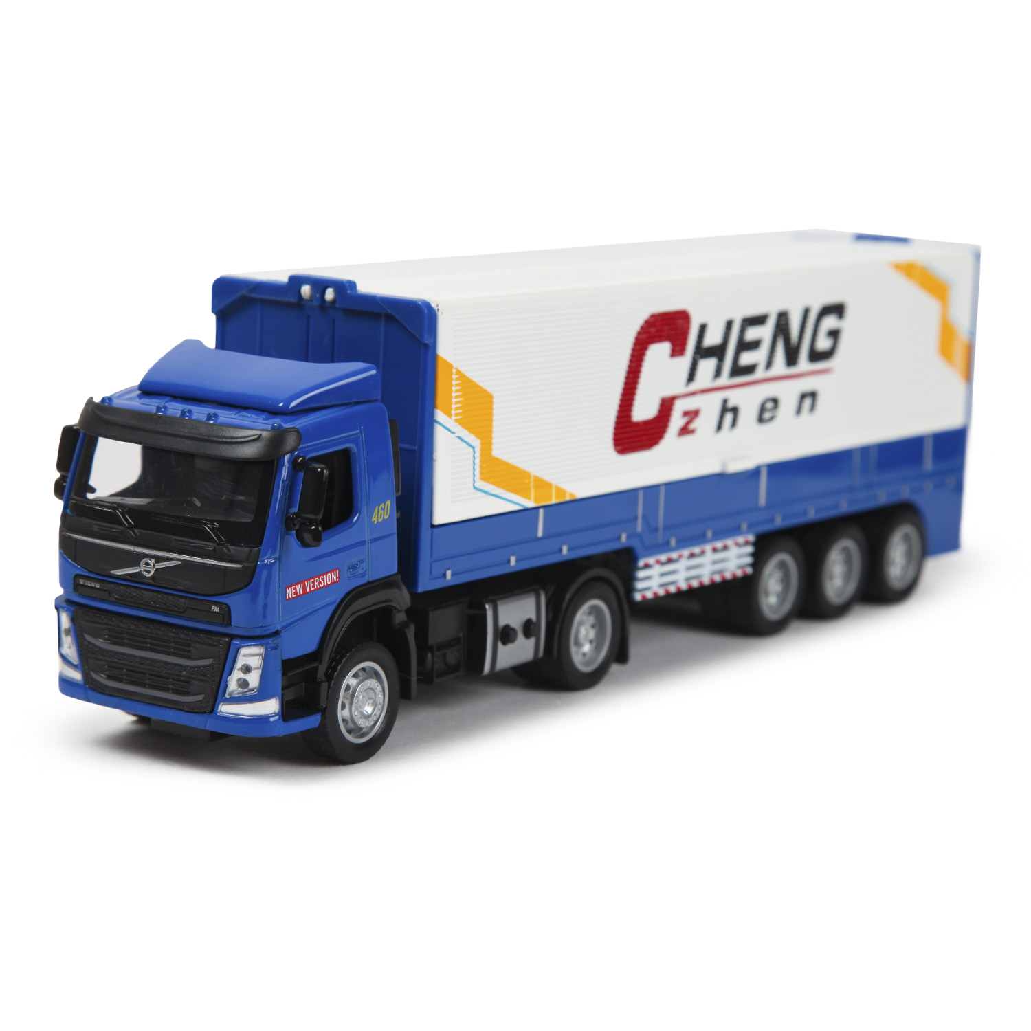 Машина MSZ 1:50 Volvo Container Truck Голубая 68386 купить по цене 1299 ₽ в  интернет-магазине Детский мир