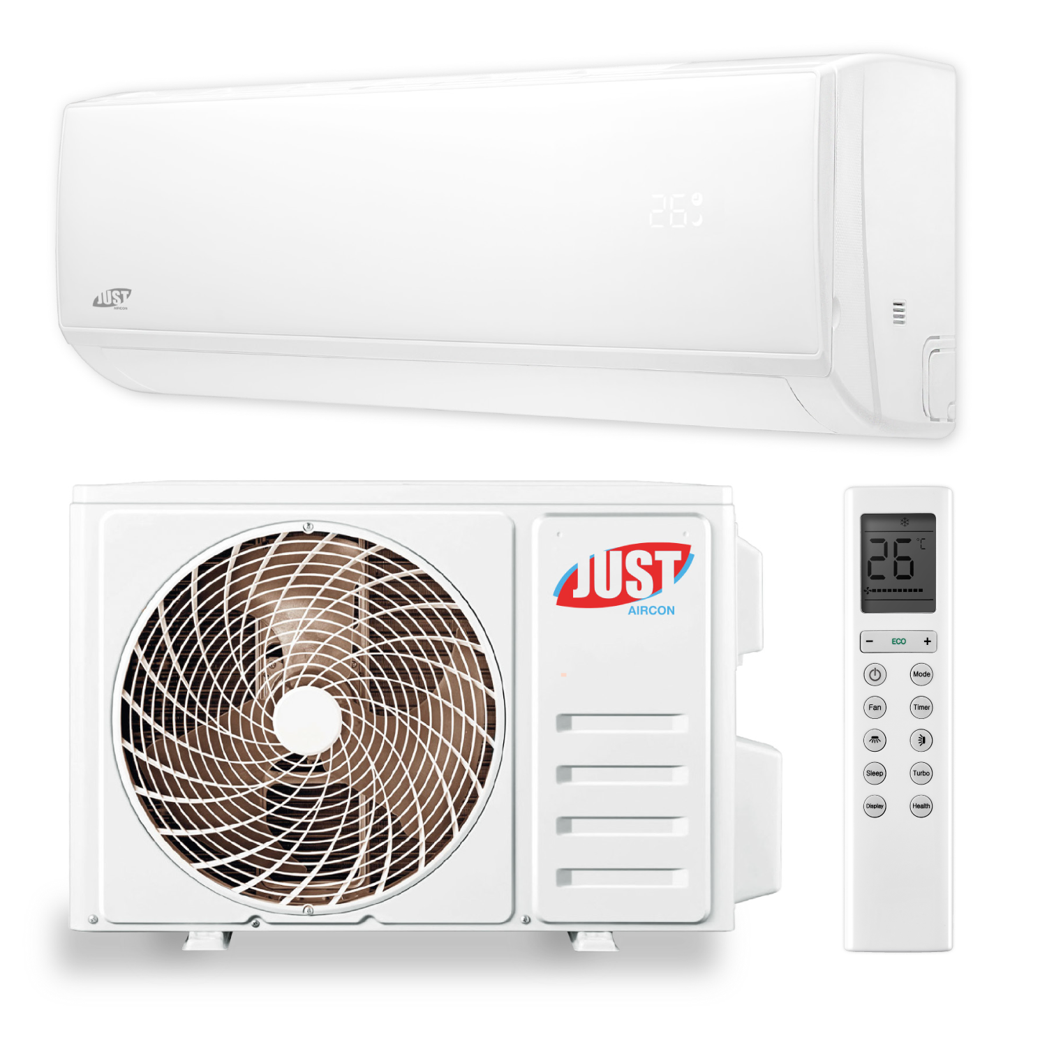 Сплит-кондиционер JustAirCon JAC-24HPSA/IF серия RED - фото 1