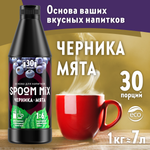 Основа для напитков SPOOM MIX Черника мята 1 кг