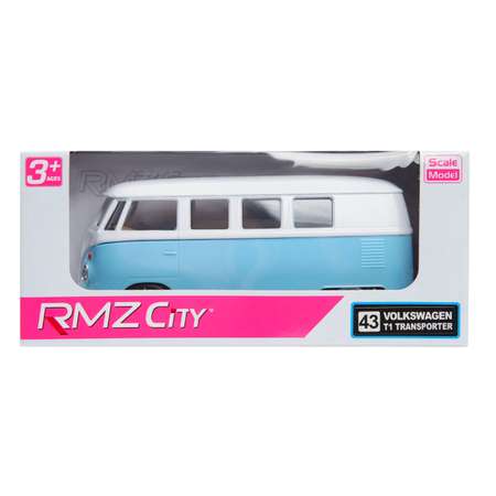 Машинка RMZ City Volkswagen Samba Bus Голубой 544025(F)