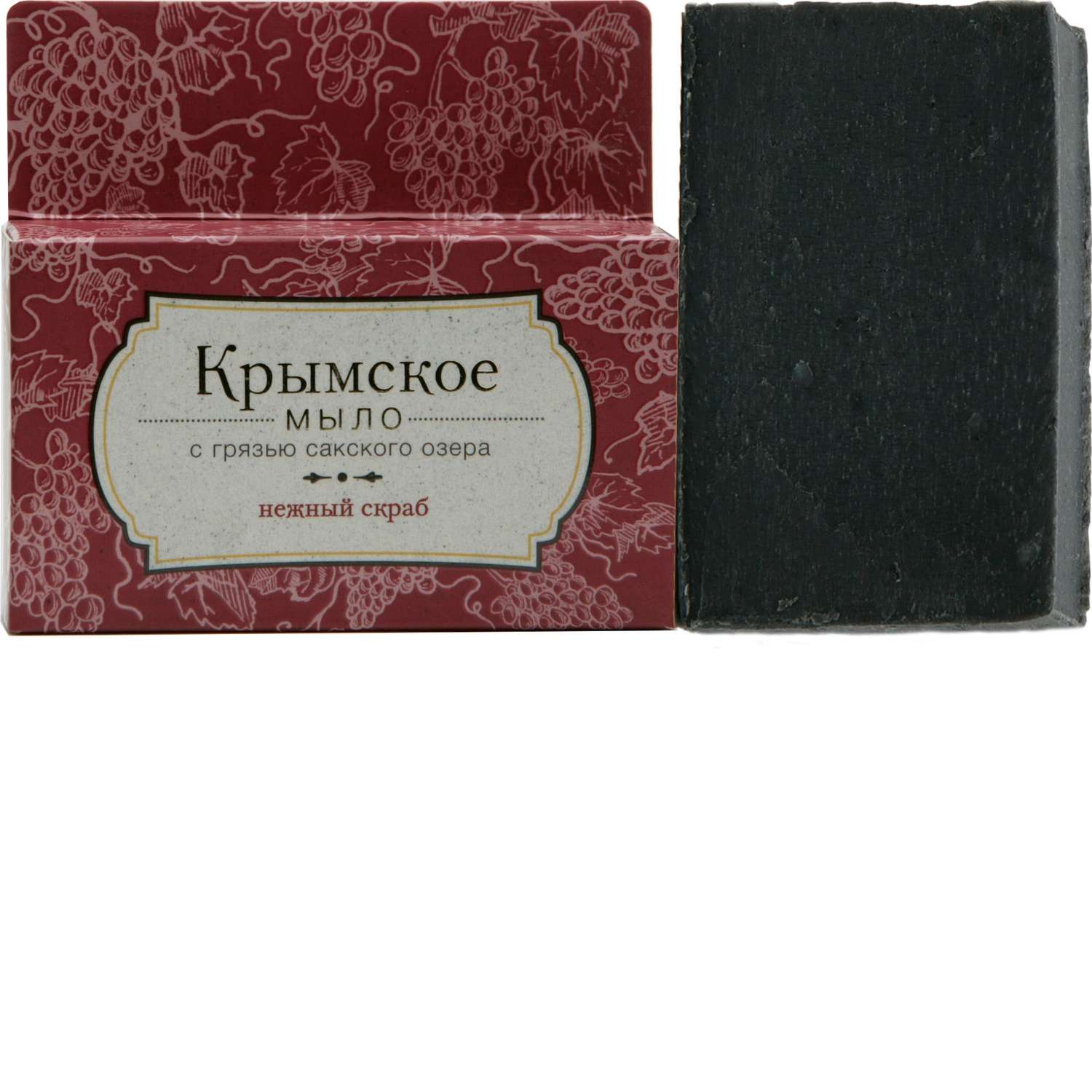 Крымское мыло с грязью Сакские Грязи Нежный скраб - фото 1