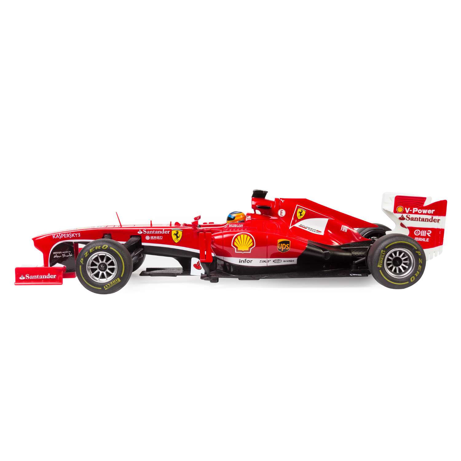 Машинка Rastar радиоуправляемая Ferrari F1 1:12 красная - фото 4