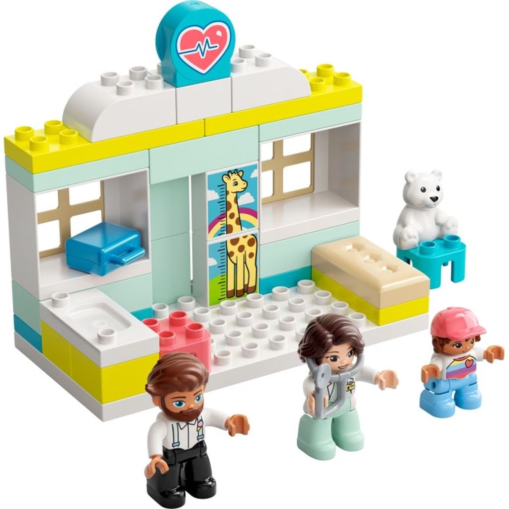 Конструктор LEGO DUPLO Town Поход к врачу 10968 купить по цене 1899 ₽ в  интернет-магазине Детский мир