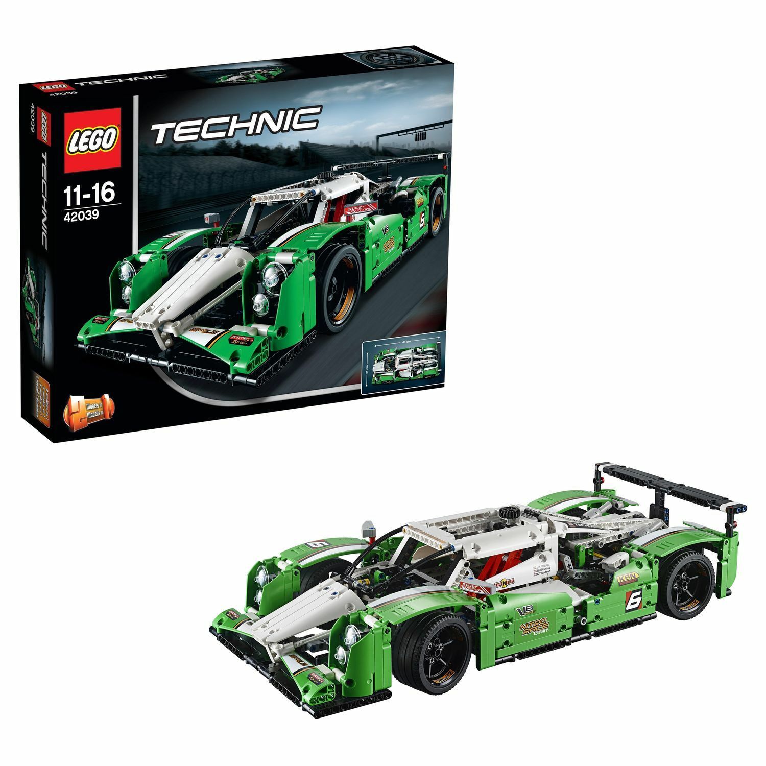 Конструктор LEGO Technic Гоночный автомобиль (42039)