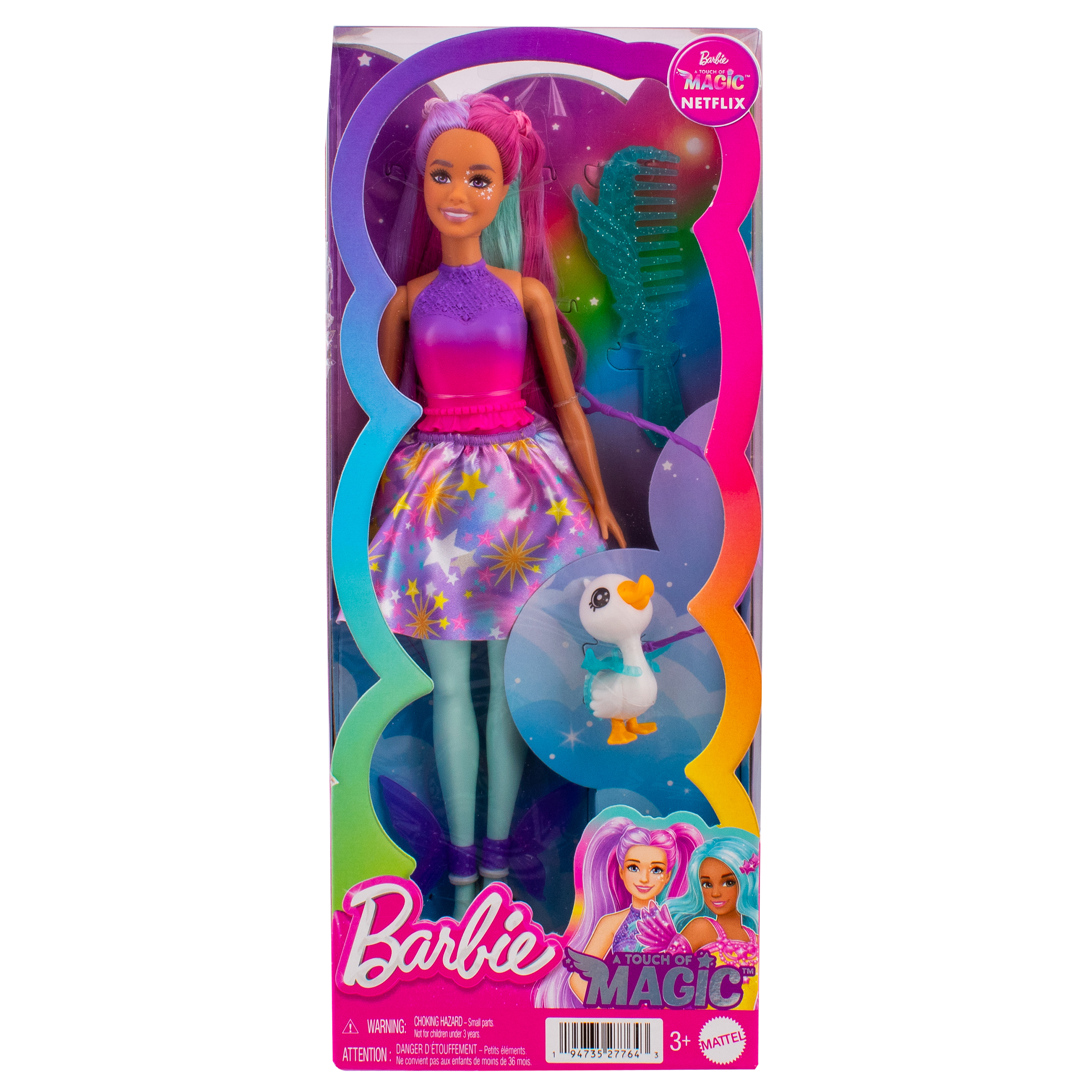 Кукла модельная Mattel Barbie Глиф с питомцем JCW50 - фото 6