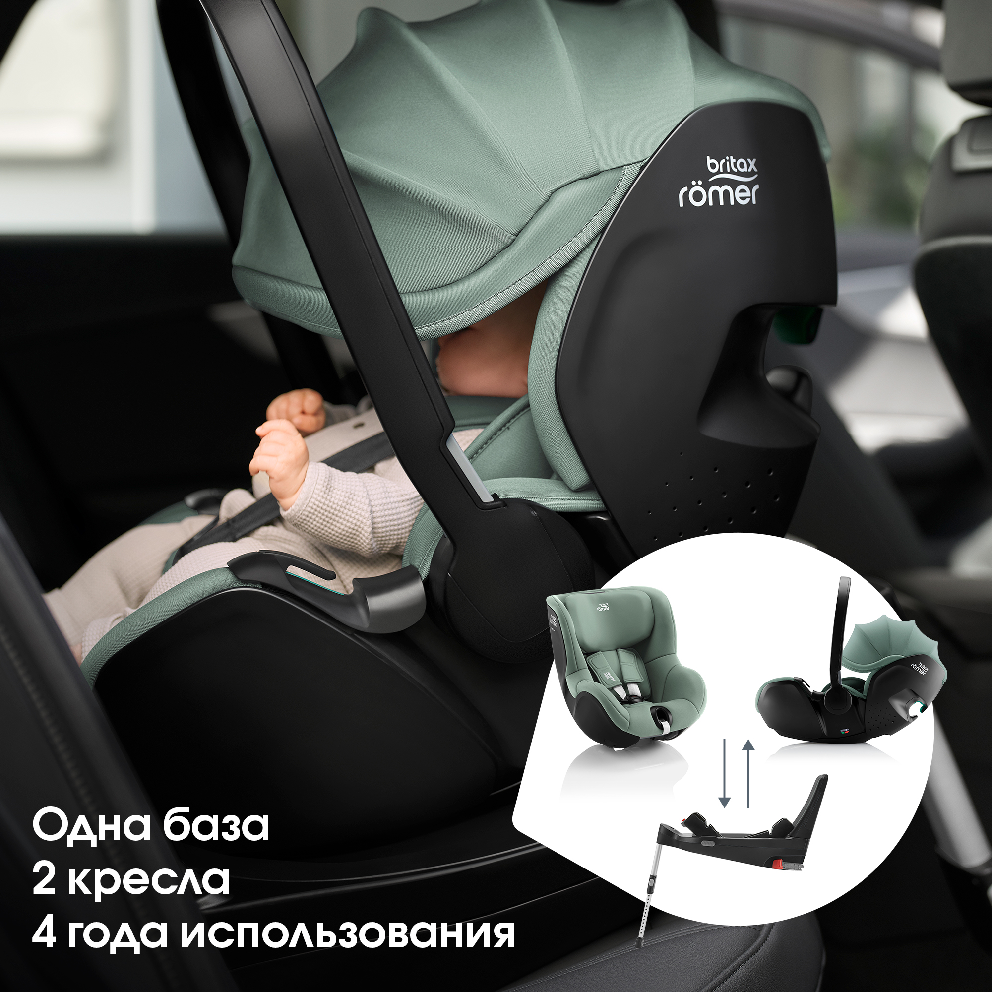 База для автокресла Britax Roemer flex base 5Z - фото 12