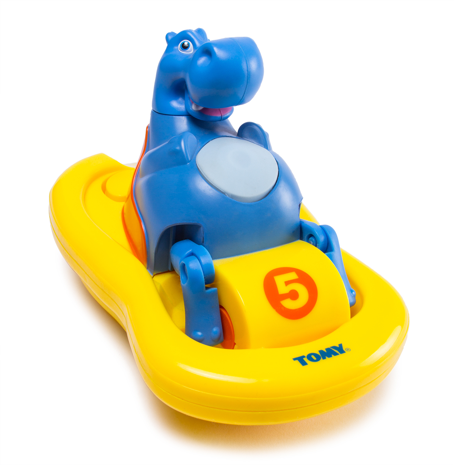 Игрушка для ванной Tomy Гиппопотам на лодке купить по цене 299 ₽ в  интернет-магазине Детский мир