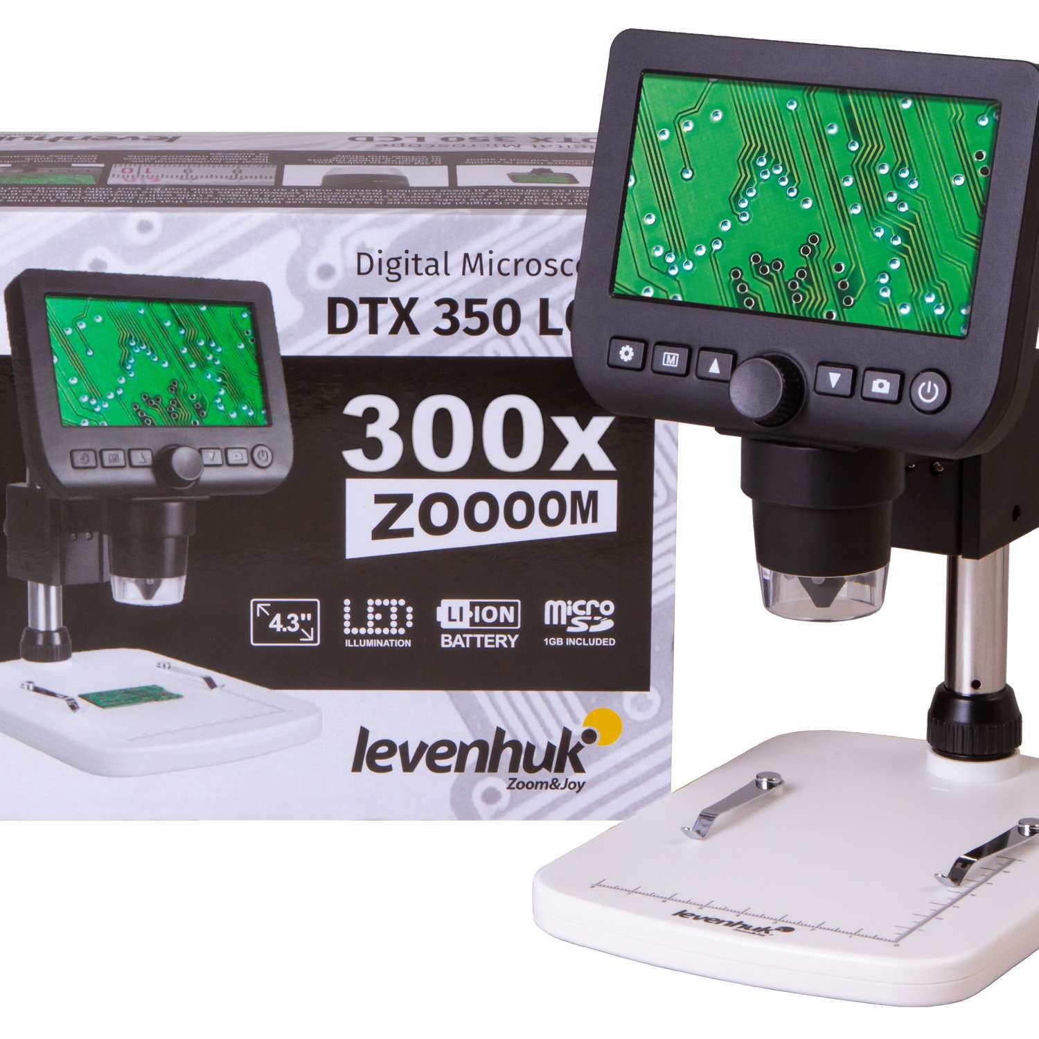 Микроскоп цифровой Levenhuk DTX 350 LCD - фото 16