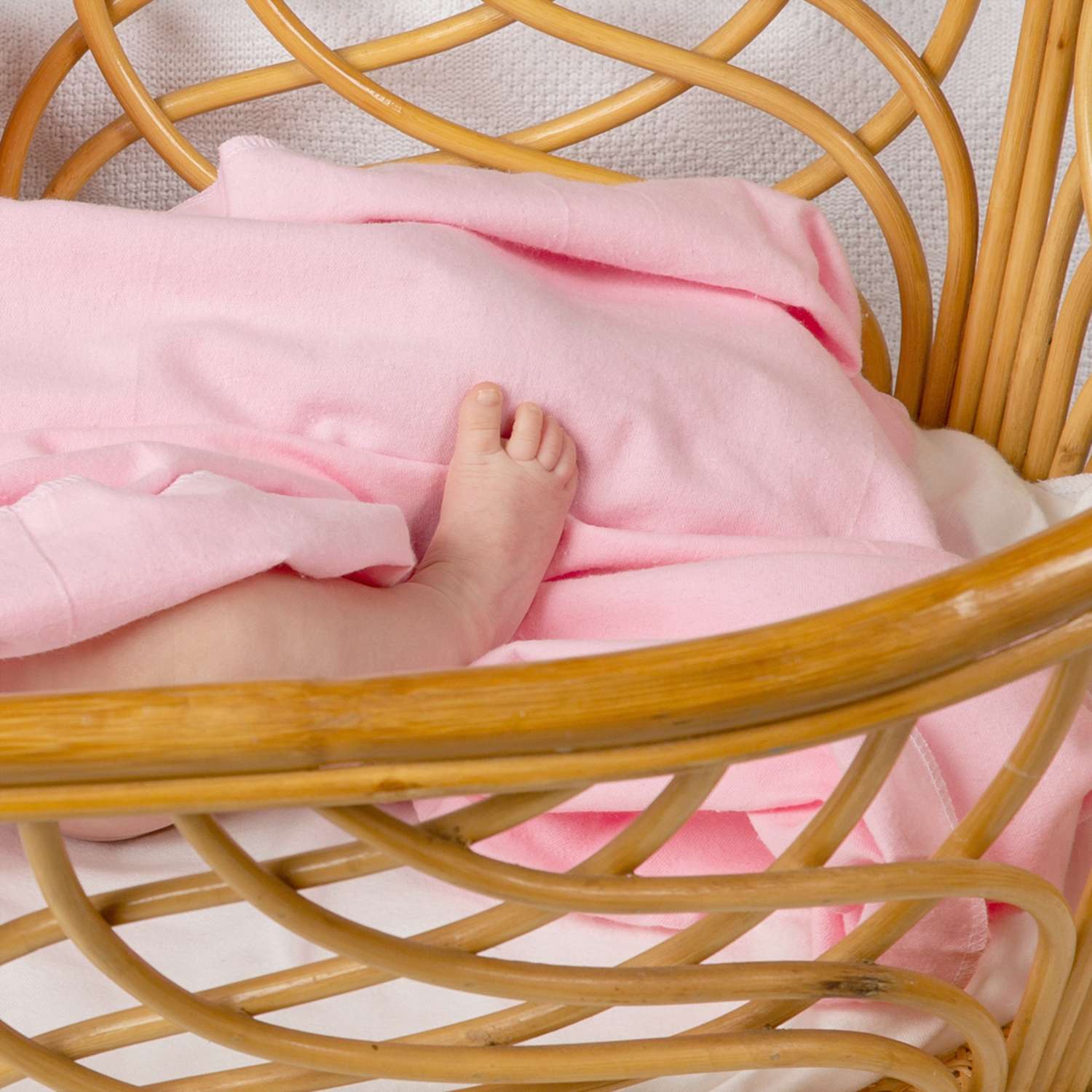 Пеленка фланелевая Чудо-чадо для новорожденных Гамма розовый 75х120см 3 шт - фото 6
