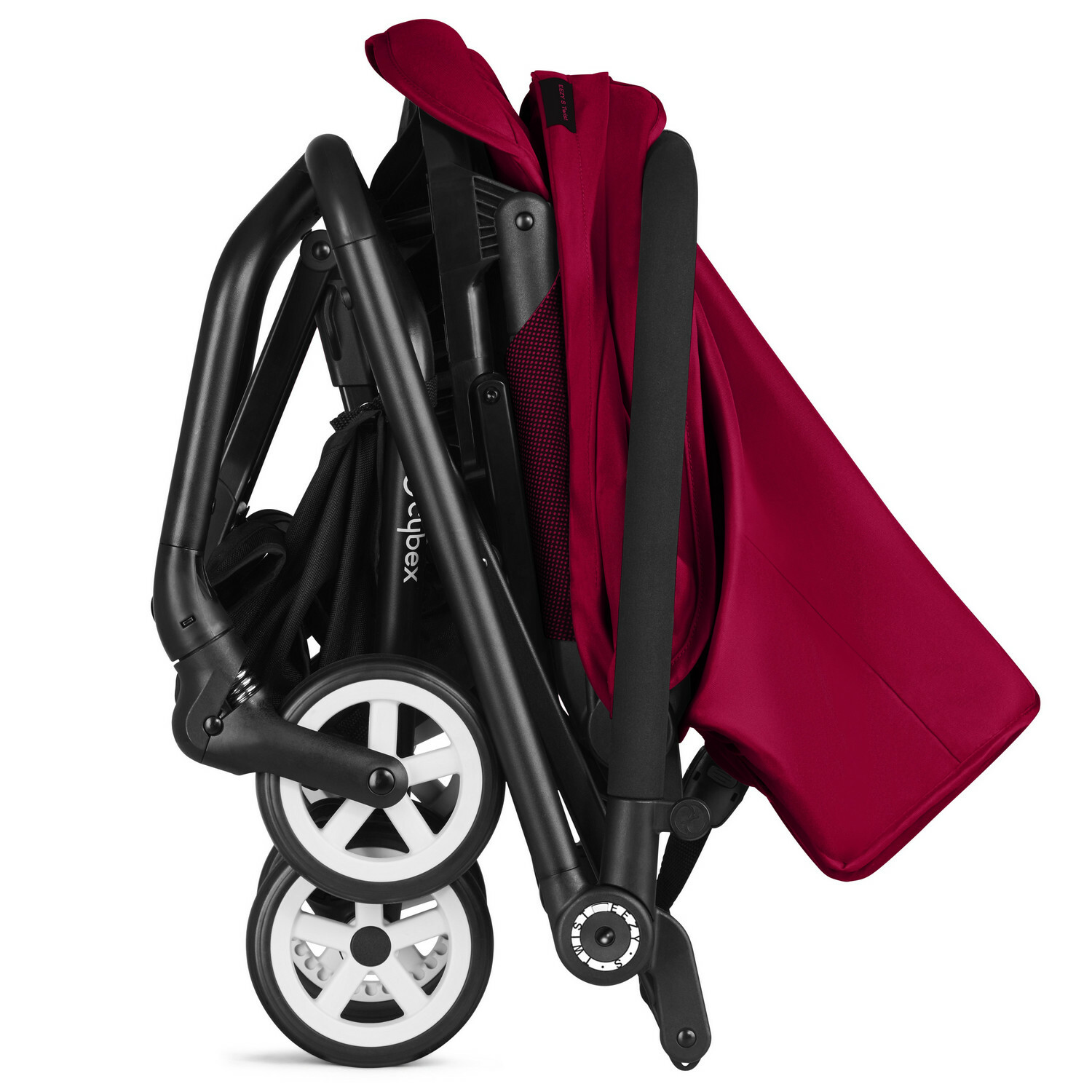 Коляска Cybex Eezy S Twist Fe Ferrari Racing с дождевиком Red - фото 4