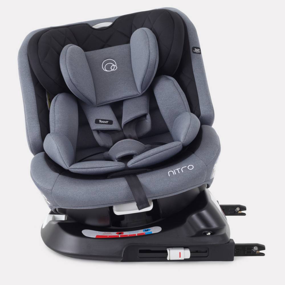 Автокресло детское Rant UB619 NITRO isofix Grey Black группа 0+-1-2-3. 0-36 кг - фото 13