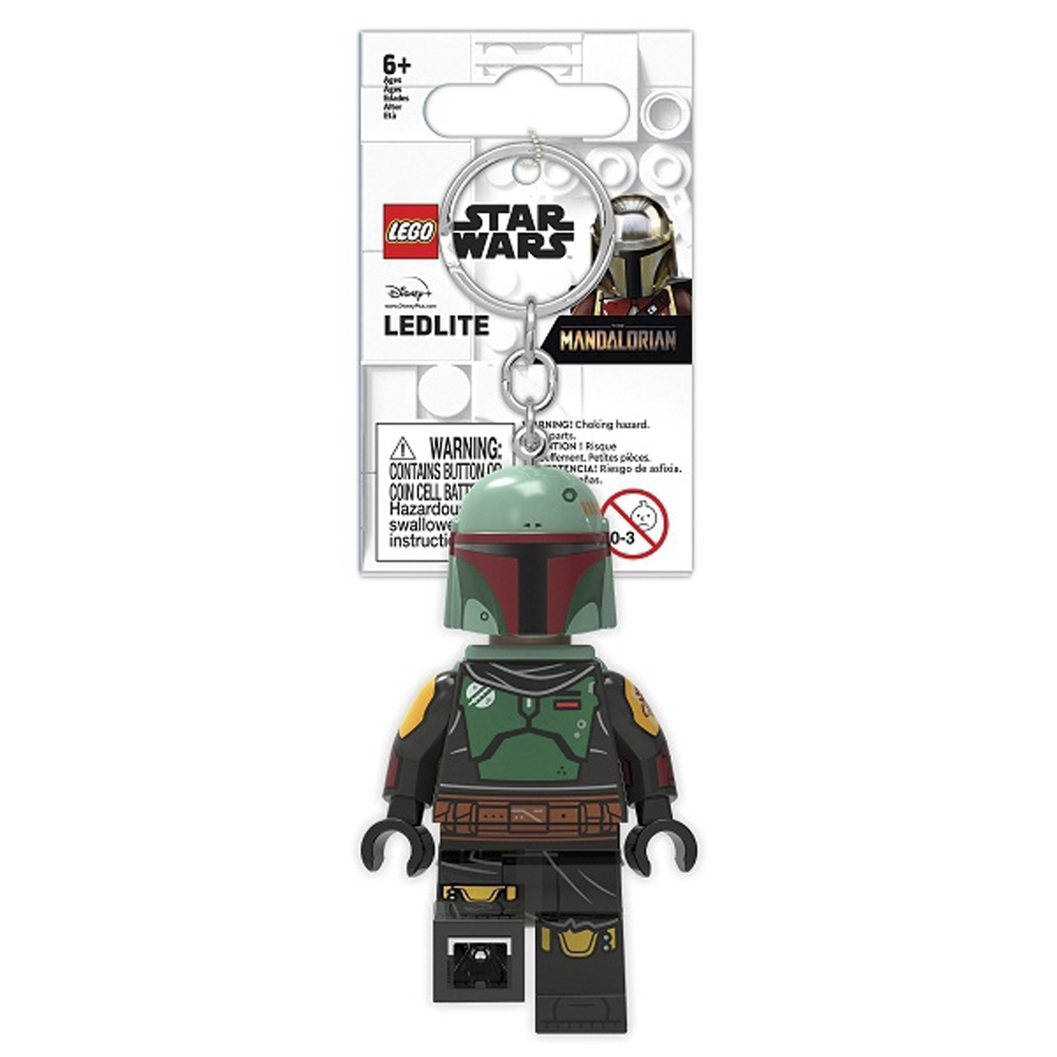 Брелок-фонарик для ключей LEGO Star Wars - New Boba Fett - фото 5