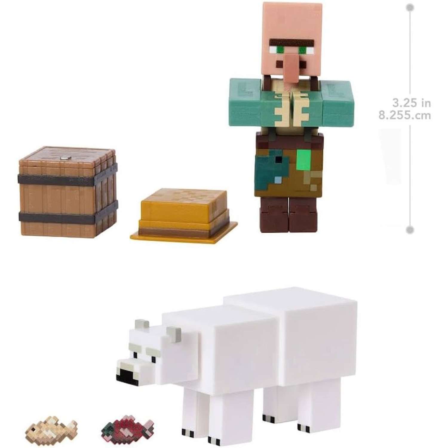 Игровой набор Minecraft Рыбак и Белый медведь - фото 4