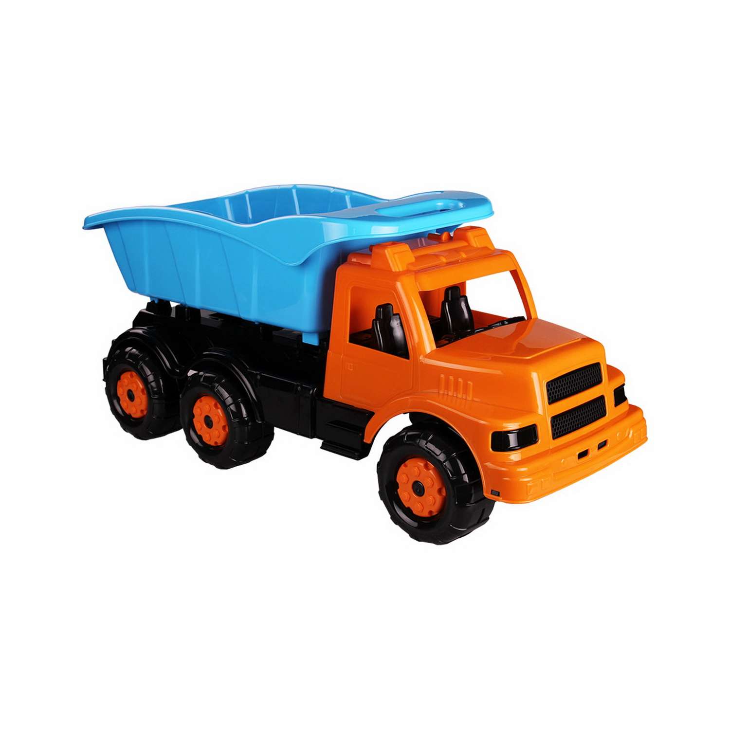 Машинка детская Альтернатива Самосвал оранжевый М4463 - фото 1