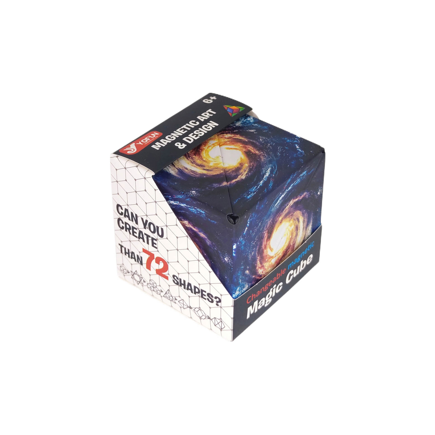 Куб магнитный Yofun  24 детали в ассортименте 321-3 - фото 2