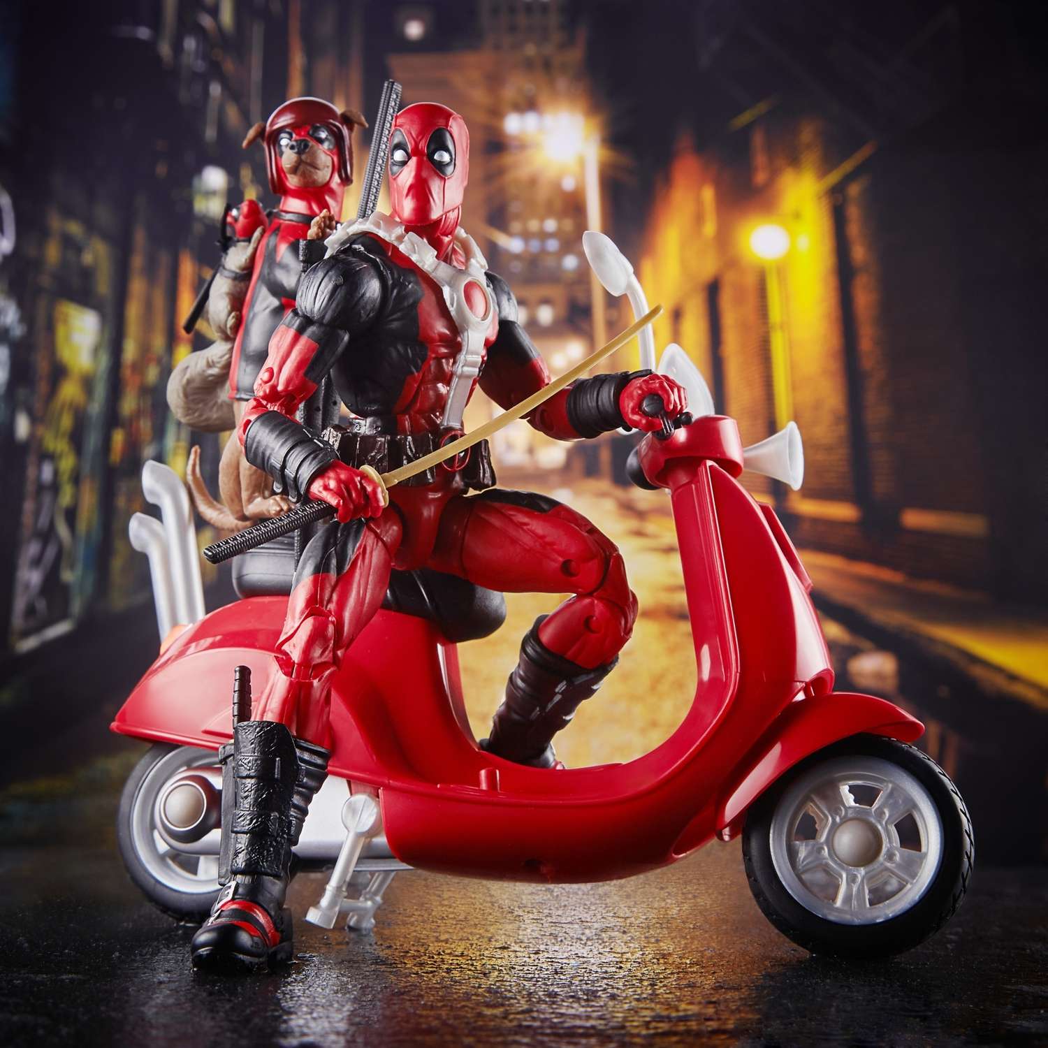 Набор игровой Hasbro (Marvel) Дедпул на мотоцикле E4702CB0 - фото 10