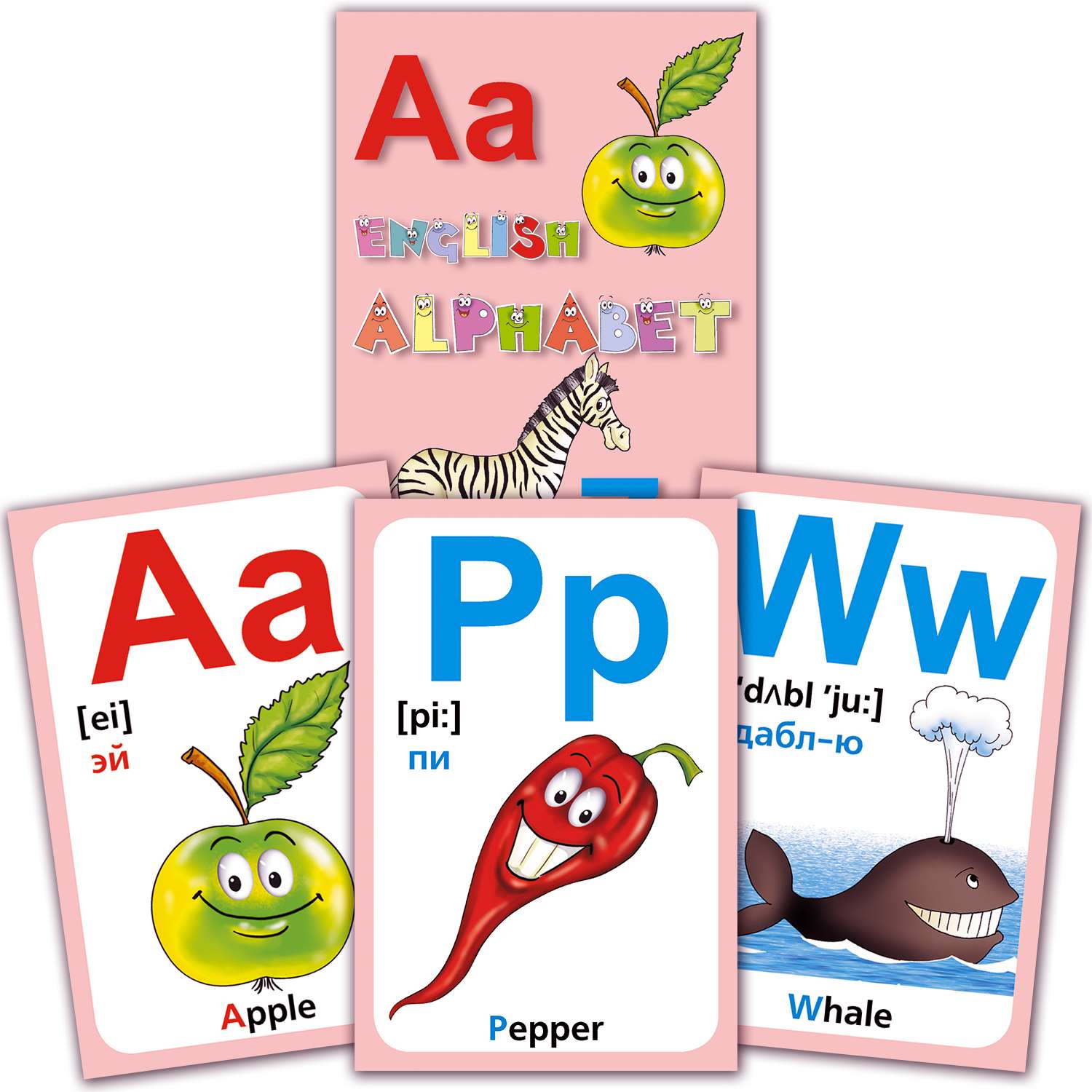 Карточки английского алфавита для детей с транскрипциями | Дошкольный алфавит, Алфавит, Для детей