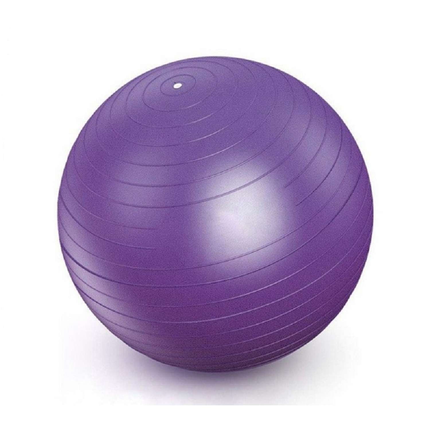 Мяч Nonstopika ZDK надувной для йоги цвет фиолетовый - фото 1