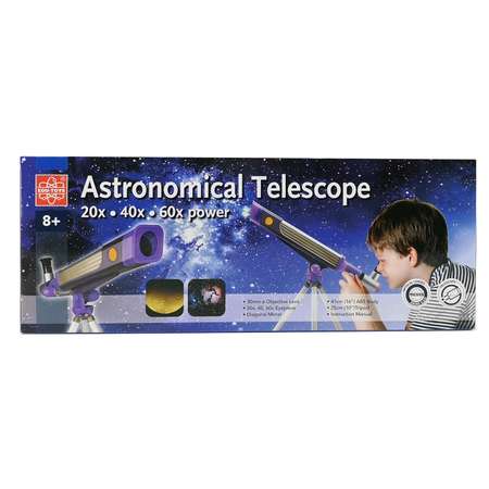 Телескоп EDU-TOYS со штативом TS302 20х40х60х